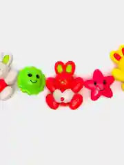 Кораллово-розовый растяжка на коляску, кроватку Крошка Я