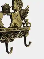Карамельный ключница настенная металлическая