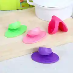 Прихватки силиконовые для горячего 2 шт, кухонный зажим на пальцы