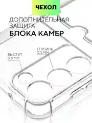 Молочный чехол для Samsung Galaxy S23 S23 FE S23 Plus S23 Ultra противоударный силиконовый BROSCORP