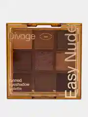 Коричневый палетка теней для век  Divage Easy Nude Tanned eyeshadow palette