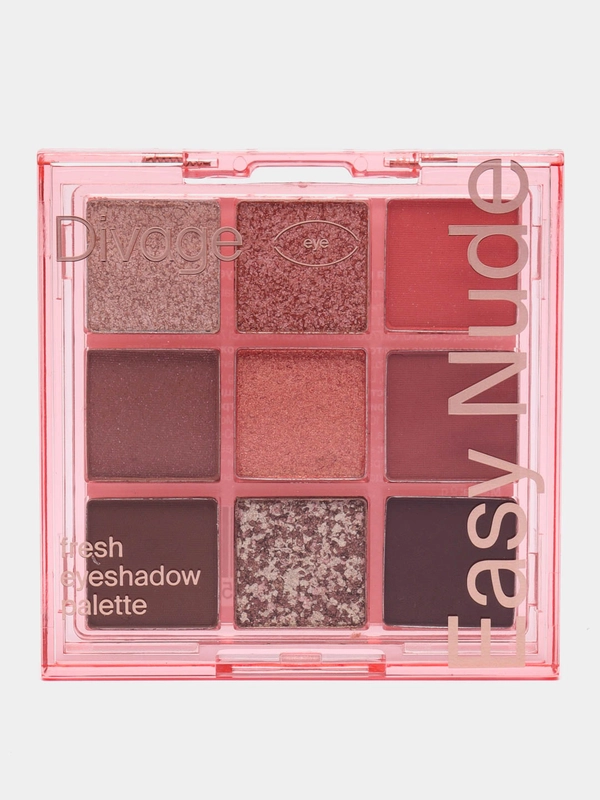 Палетка теней для век Divage Easy Nude Fresh eyeshadow palette
