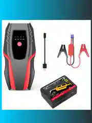 Пусковое зарядное устройство для автомобиля, бустер, пускач, Jump Starter А-20, 1000 А