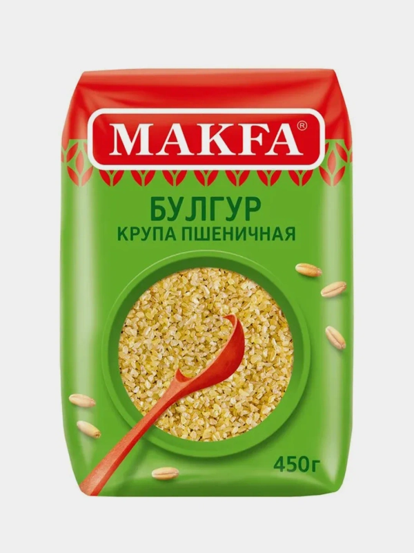 Крупа пшеничная Makfa булгур, 450 г