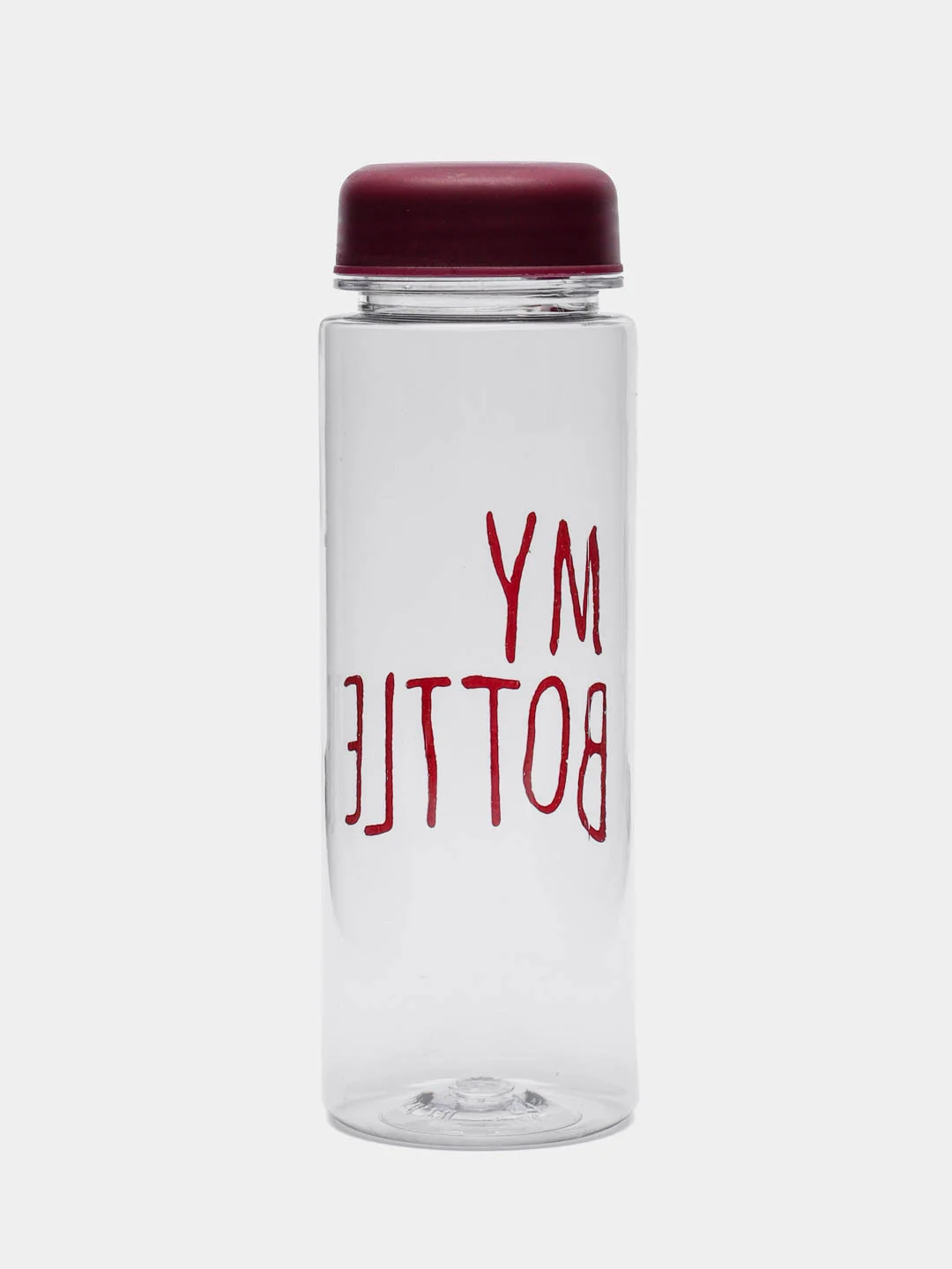Багровый бутылка для воды, 500 мл, My bottle, 19.5 х 6 см, термочехол в комплекте