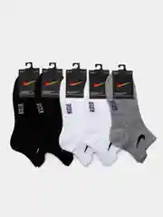 Разноцветный носки мужские короткие, хлопковые, белые, разноцветные