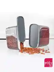 Набор контейнеров для сыпучих продуктов 1,25л + 1,8л + 2,7л Foly life