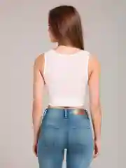 Белый топ женский