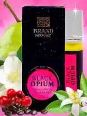 Масляные духи по мотивам Black Opium (Блэк Опиум), роликовый флакон, 3 мл и 6 мл