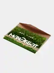 Зеленый открытка "Любовь", "Мэхэббэт", 10х15 см, по мотивам арт-объекта в парке Горького г. Казани