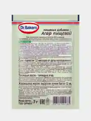Агар пищевой Dr. Bakers, 7 г