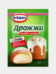 Дрожжи Dr. Bakers, для сдобы и кулича, 8 г