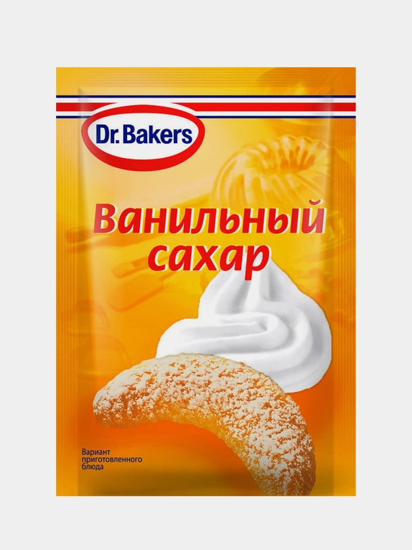 Сахар ванильный Dr. Bakers, 8 г