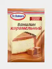 Ванилин Dr. Bakers, карамельный, 2 г