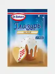 Глазурь сахарная Dr.Bakers белая, 90г