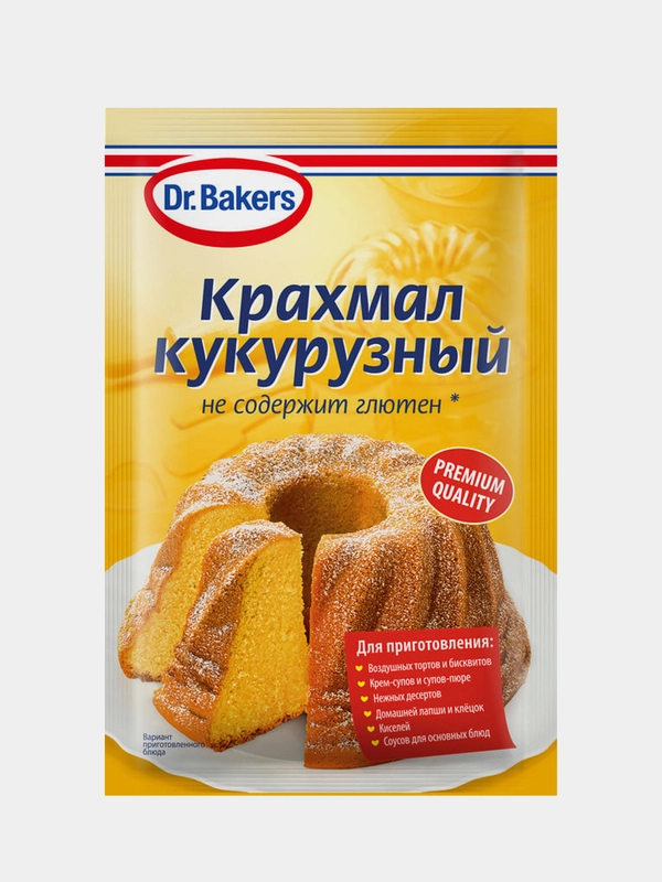 Кукурузный крахмал Dr. Bakers, 100 г