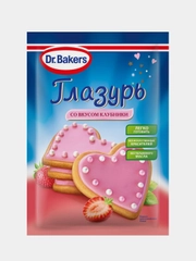 Глазурь Dr.Bakers Со вкусом клубники, 90г