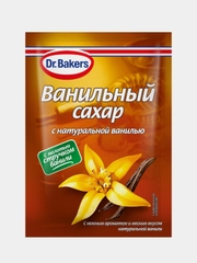 Сахар ванильный Dr. Bakers, с натуральной ванилью, 15 г