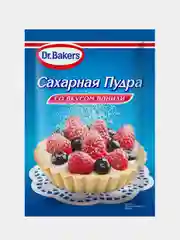 Сахарная пудра Dr. Bakers со вкусом ванили, 80 г