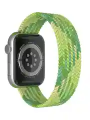 Лайм плетеный нейлоновый ремешок Apple Watch 38, 40, 41, 42, 44, 45, 49 мм