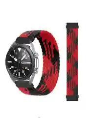 Багровый плетеный нейлоновый ремешок Apple Watch 38, 40, 41, 42, 44, 45, 49 мм