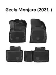 Коврики в салон автомобиля Geely Monjaro (2021-) Premium ("EVA 3D")