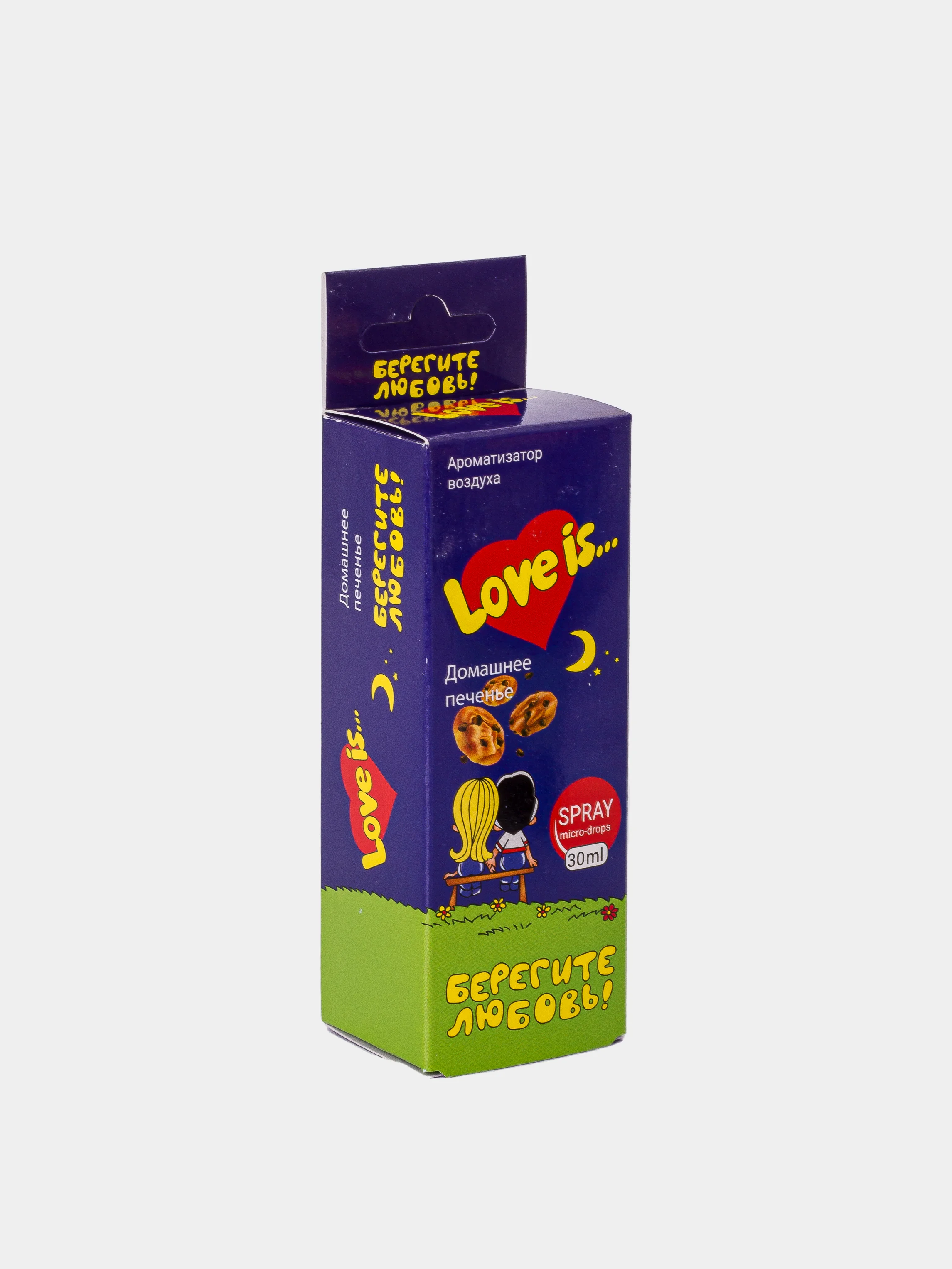 Ароматизатор для авто LOVE IS елка + спрей, подвесной ароматизатор для автомобиля ITS LOVE