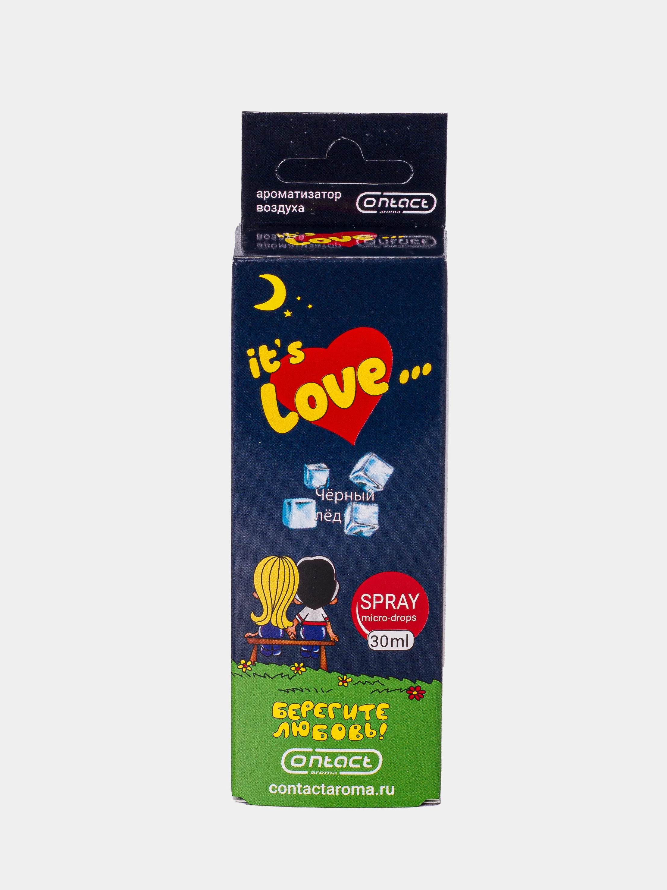 Ароматизатор для авто LOVE IS елка + спрей, подвесной ароматизатор для автомобиля ITS LOVE