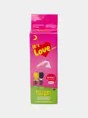 Ароматизатор для авто LOVE IS елка + спрей, подвесной ароматизатор для автомобиля ITS LOVE