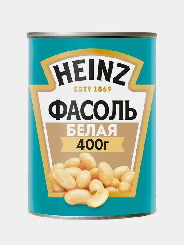 Фасоль HEINZ, белая, 400 г