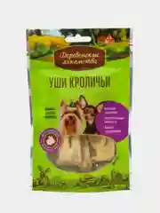 Деревенские лакомства для собак Мини Уши кроличьи 0,015 кг 79711397