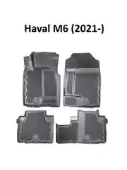 Коврики в салон автомобиля Haval M6 (2021-) Premium ("EVA 3D")