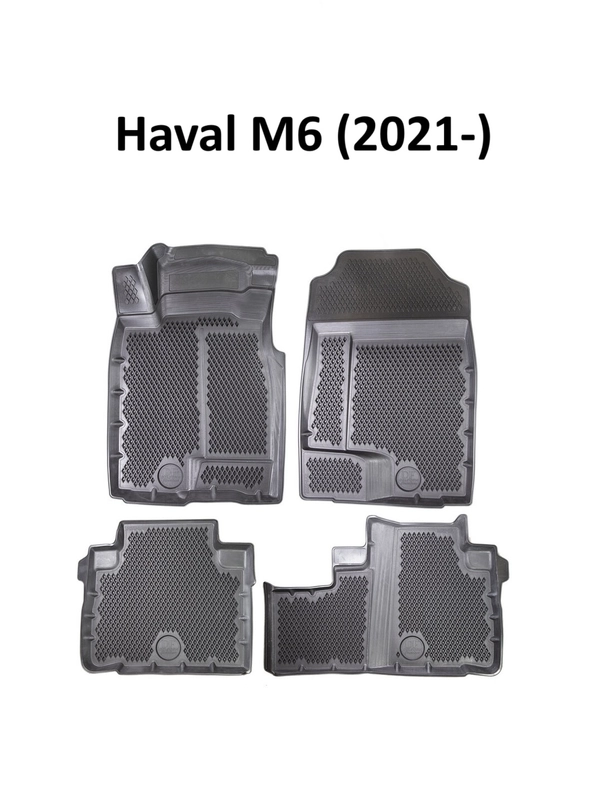 Коврики в салон автомобиля Haval M6 (2021-) Premium ("EVA 3D")