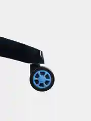 Кресло компьютерное BRABIX GT Carbon GM-120, две подушки, экокожа, черное/синее, 531930