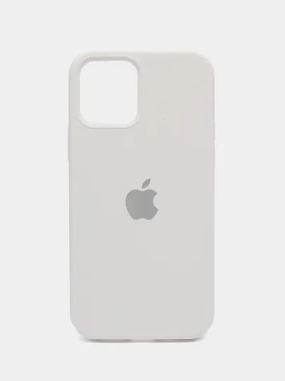 Чехол силиконовый Silicone Case iPhone 12 / iPhone 12 Pro, закрытый низ