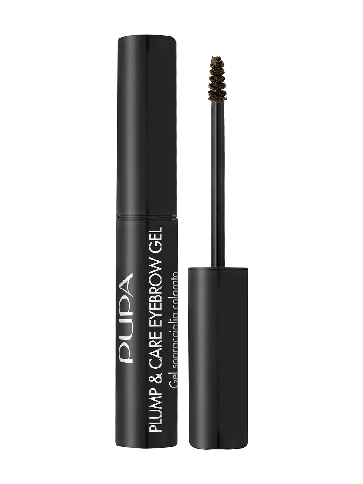 Коричневый гель для бровей PLUMP & CARE EYEBROW GEL 002