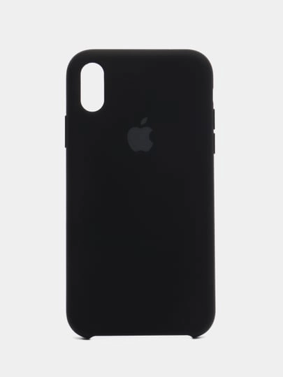 Чехол силиконовый Silicone Case iPhone XR, открытый низ