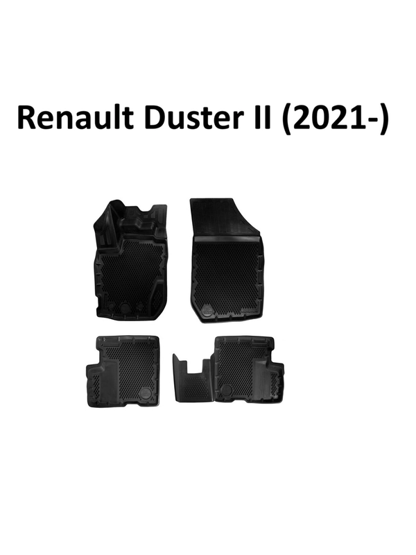 Коврики в салон автомобиля 3D EVA Renault Duster I (2010-2015), Renault Duster II (2021-)