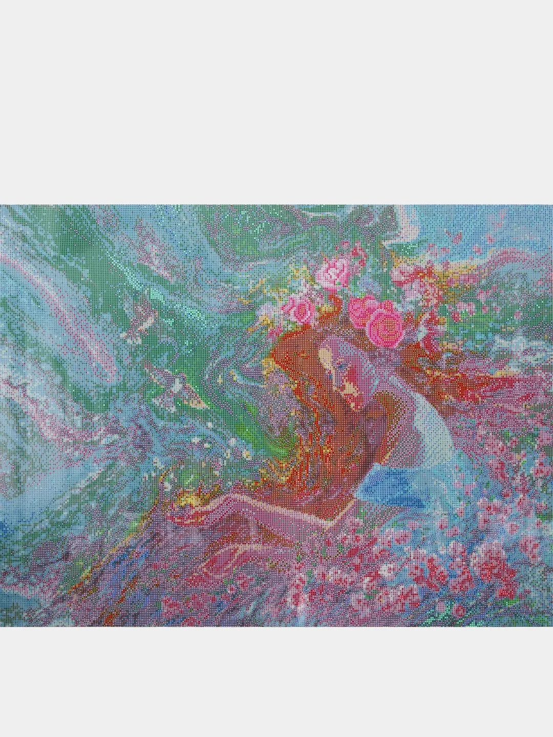 Алмазная мозаика Остров Сокровищ Весна, 663869, без подрамника 60x80 см, картина стразами