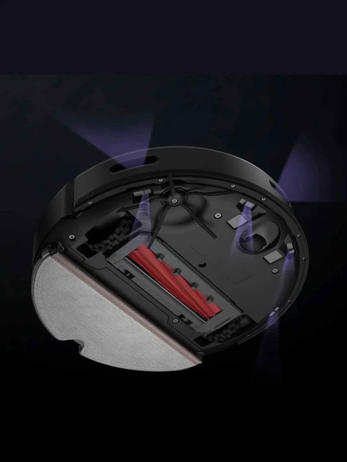 Черный робот-пылесос Roborock Q7 Max (EU/Global version)