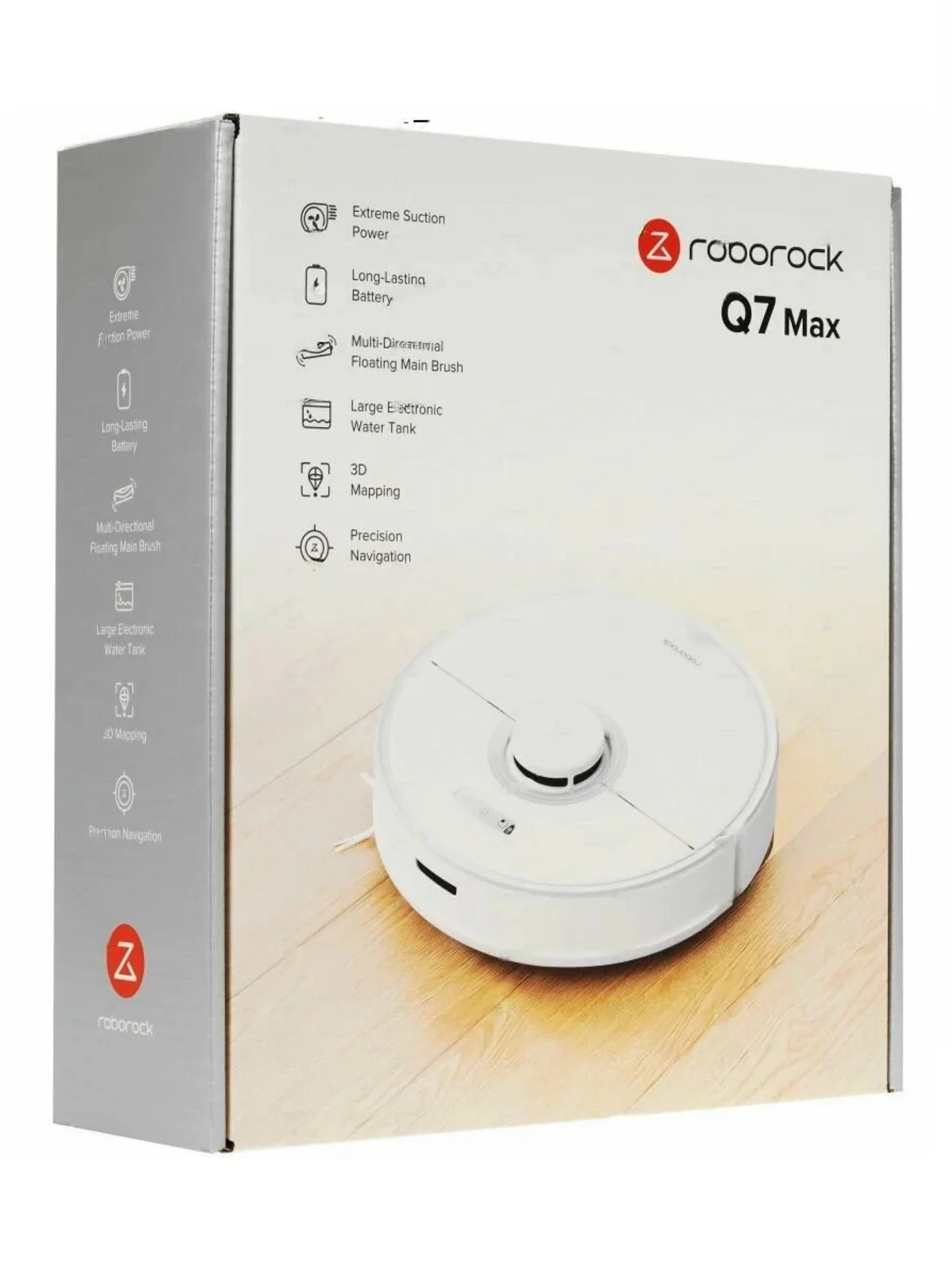 Белый робот-пылесос Roborock Q7 Max (EU/Global version)