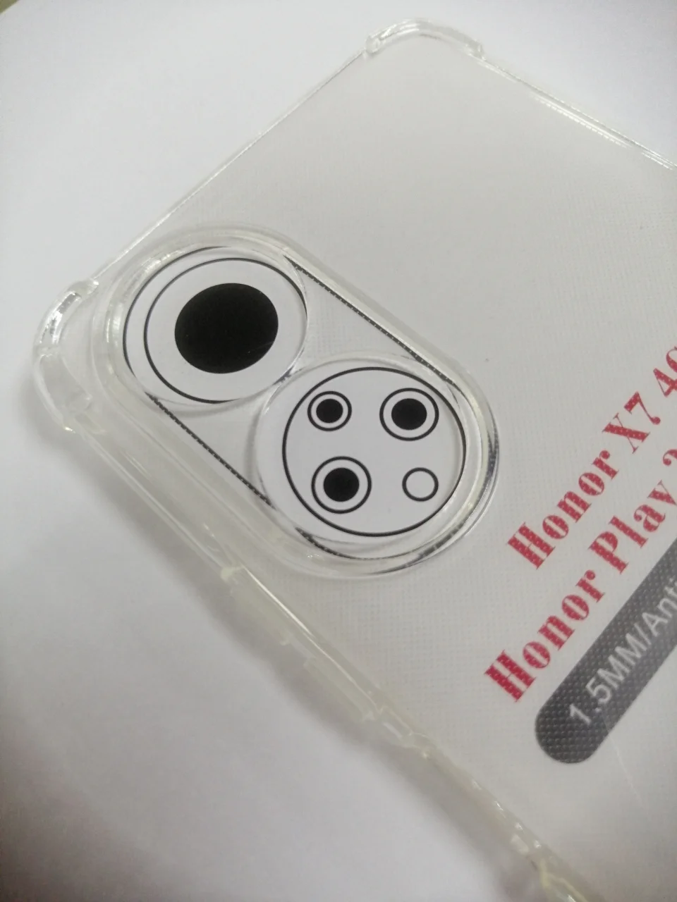 Чехол силиконовый Honor x7 4g /play 30 plus 5 g.X8a 4G.Y90/50pro 4g с усиленными углами