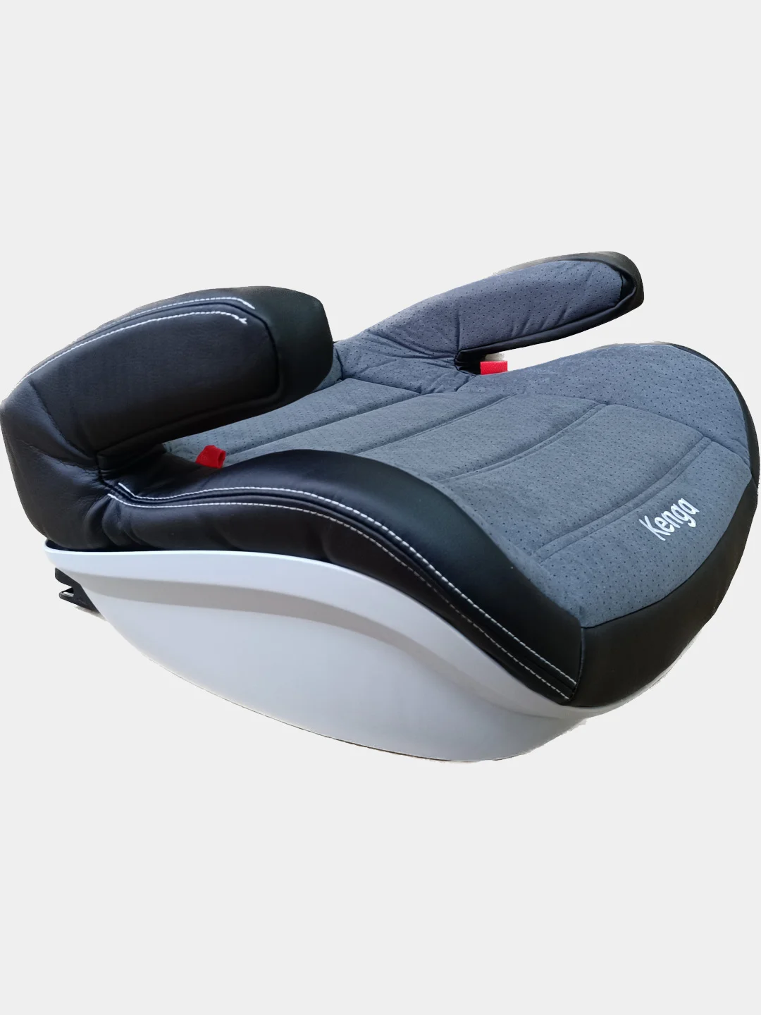 Автокресло YB802A бустер с isofix серый