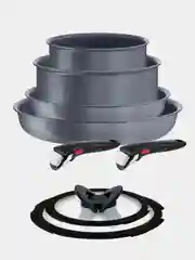 Набор посуды со съемной ручкой Tefal Ingenio Natural Force L3969153, 8 предметов