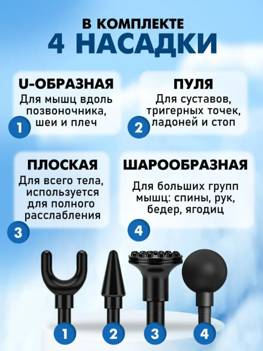 Мышечный массажер для тела, перкуссионный, фасциальный