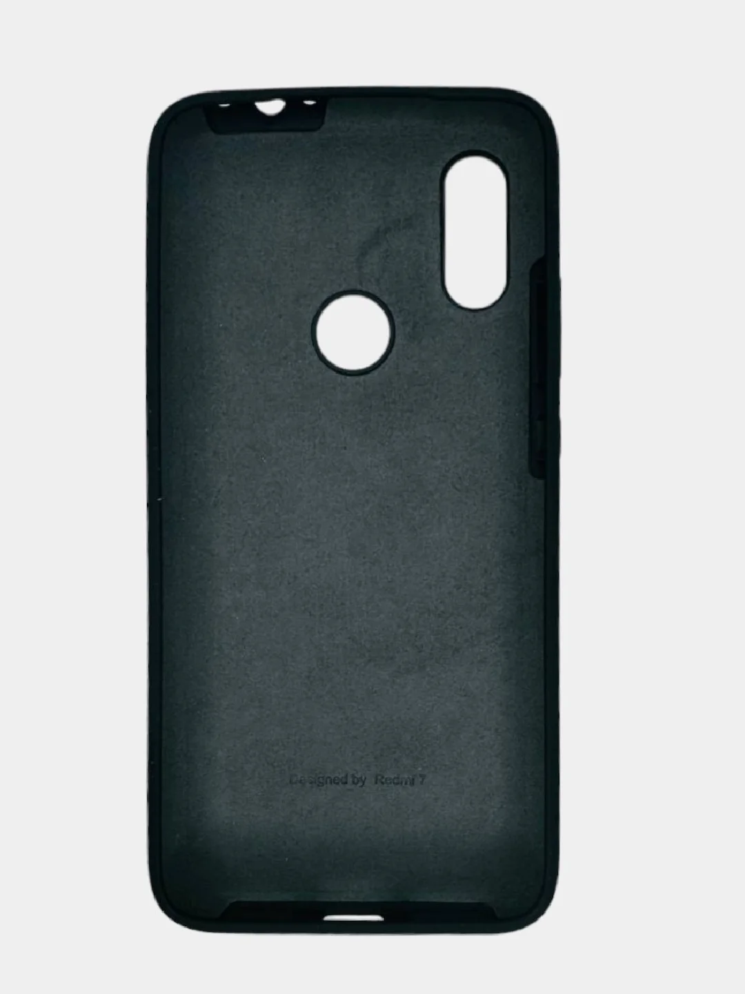 Черный чехол SILICONE COVER для Redmi 7