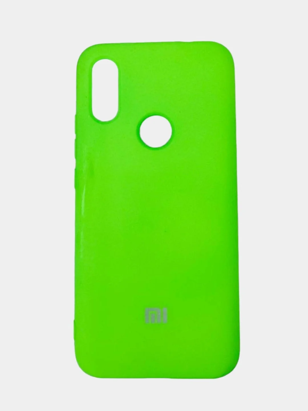 Салатовый чехол SILICONE COVER для Redmi 7