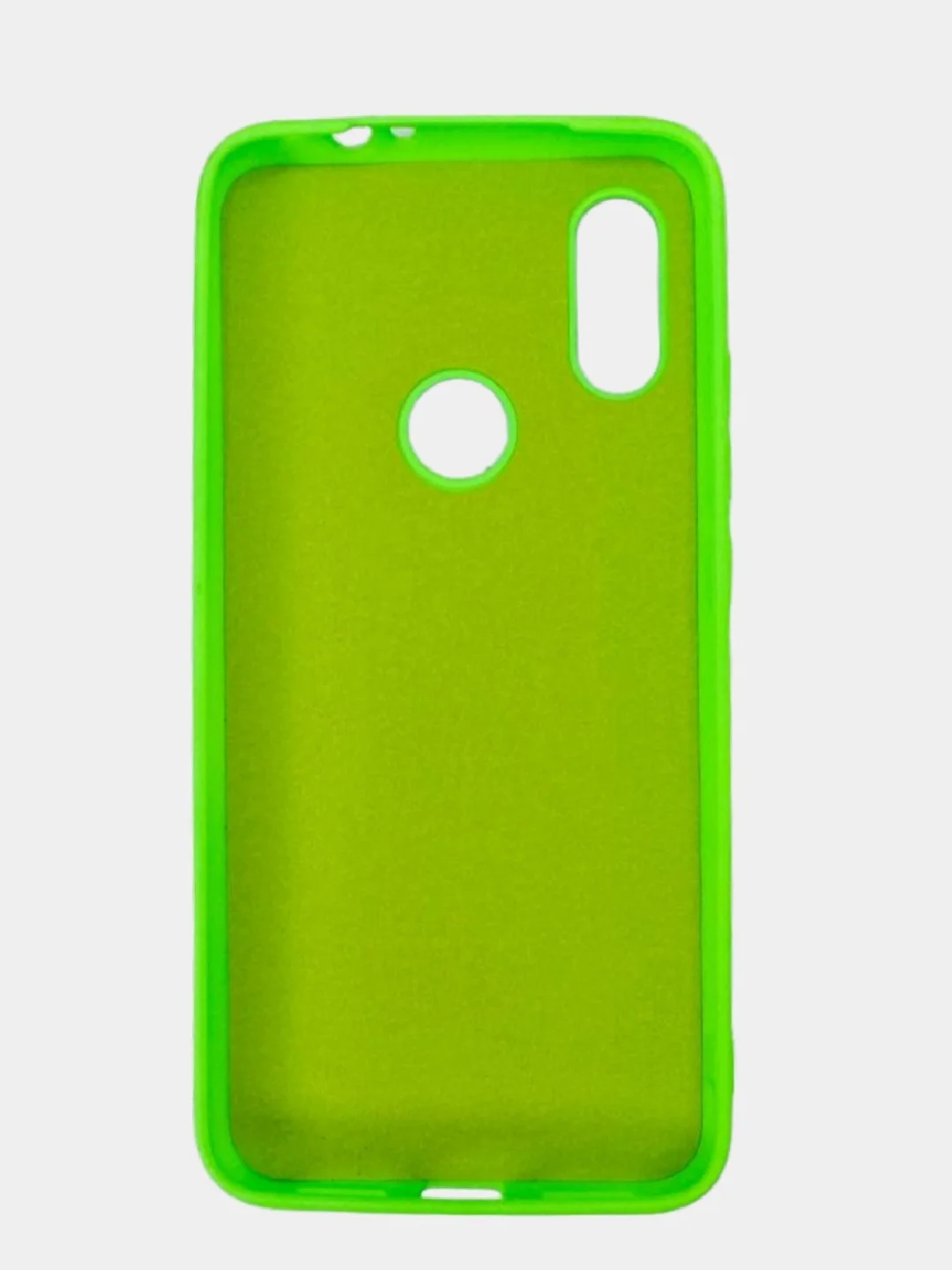 Салатовый чехол SILICONE COVER для Redmi 7