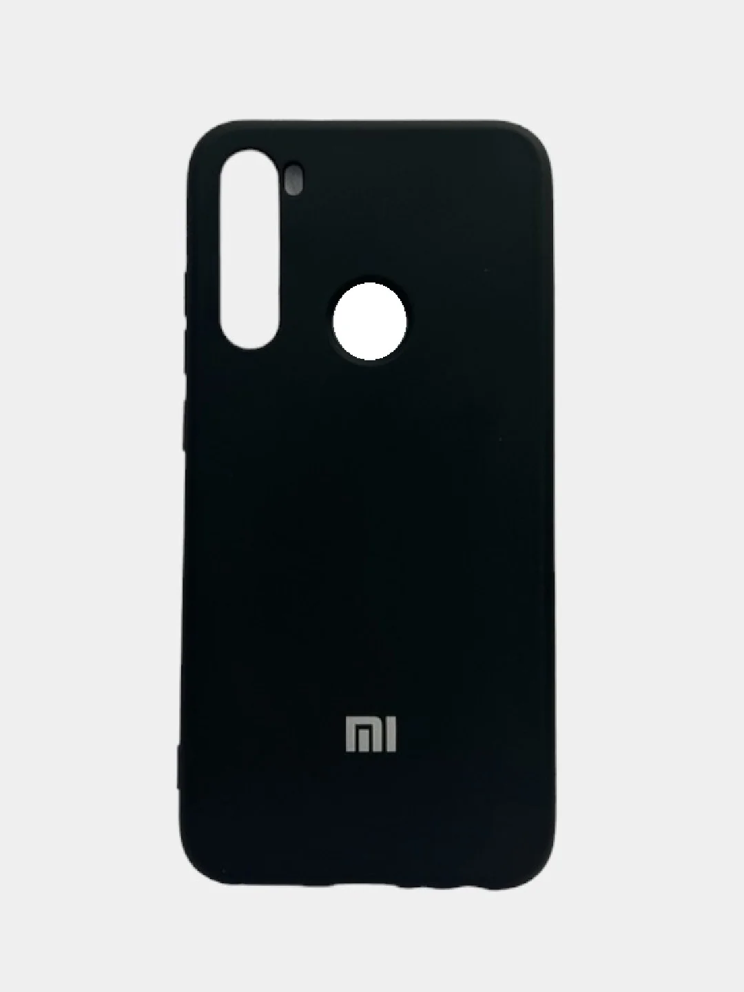 Черный матовый чехол для Xiaomi redmi note 8