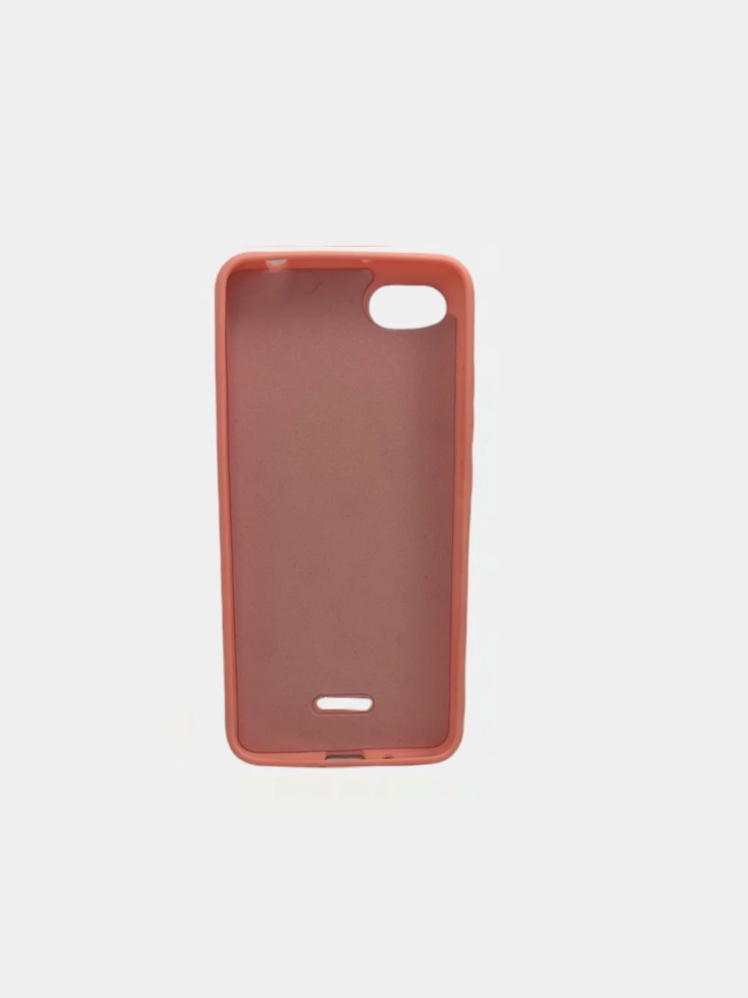 Пастельно-коралловый защитный силиконовый чехол Silicone Cover XIAOMI REDMI 6A